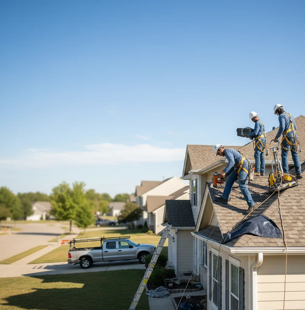 Emergency Roof Repair in Parsons, KS